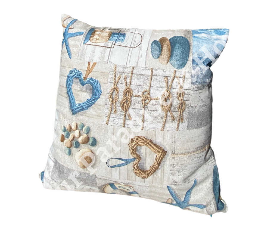Nautical Beach Outdoor Cushion Cover
