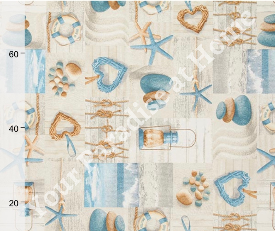 Nautical Beach Outdoor Cushion Cover