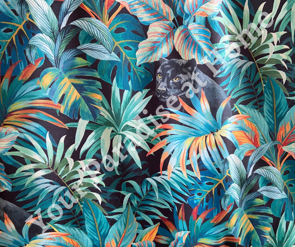 Panther Velvet Cushion Cover