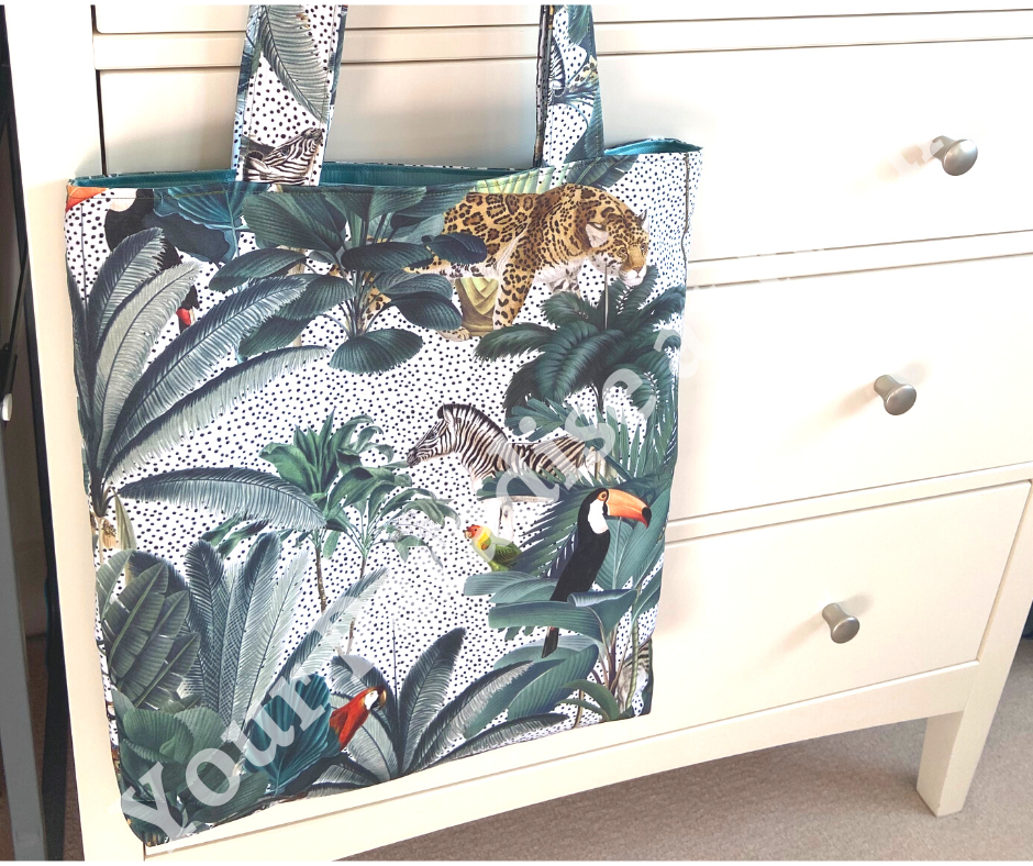 Congo Tote Bag with zipped inside pocket