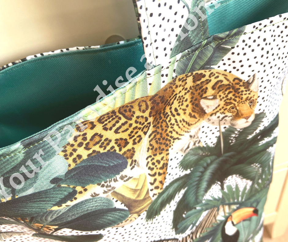Congo Tote Bag with zipped inside pocket