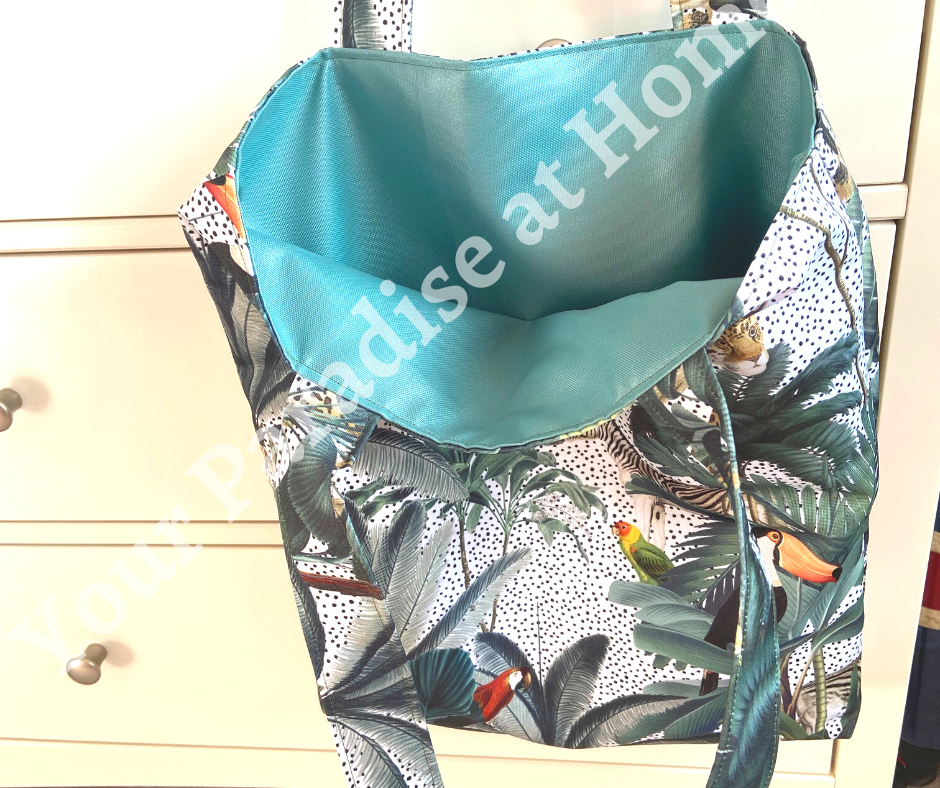 Congo Tote Bag with zipped inside pocket