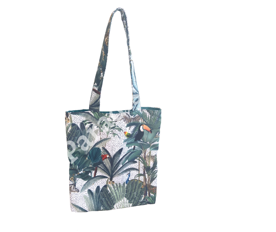 Congo Tote Bag with zipped inside pocket