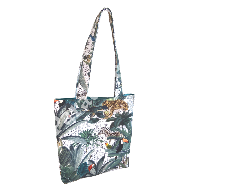 Congo Tote Bag with zipped inside pocket