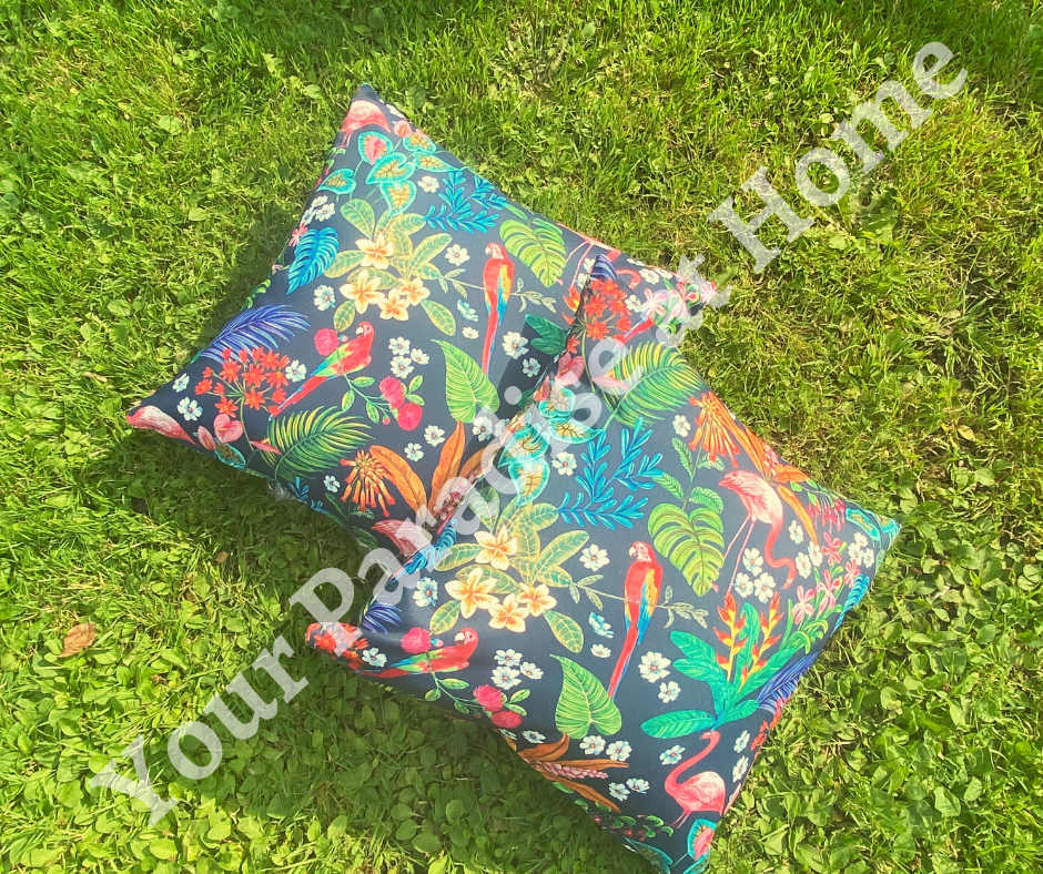 Tropical Island Outdoor Cushion