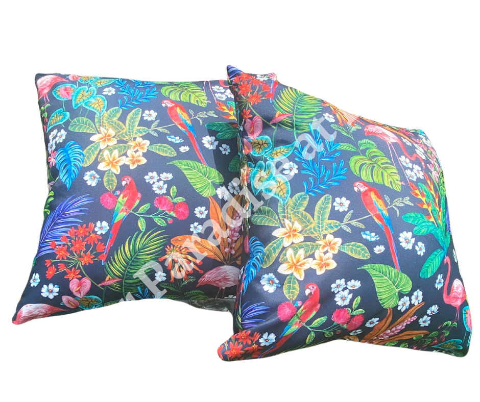 Tropical Island Outdoor Cushion