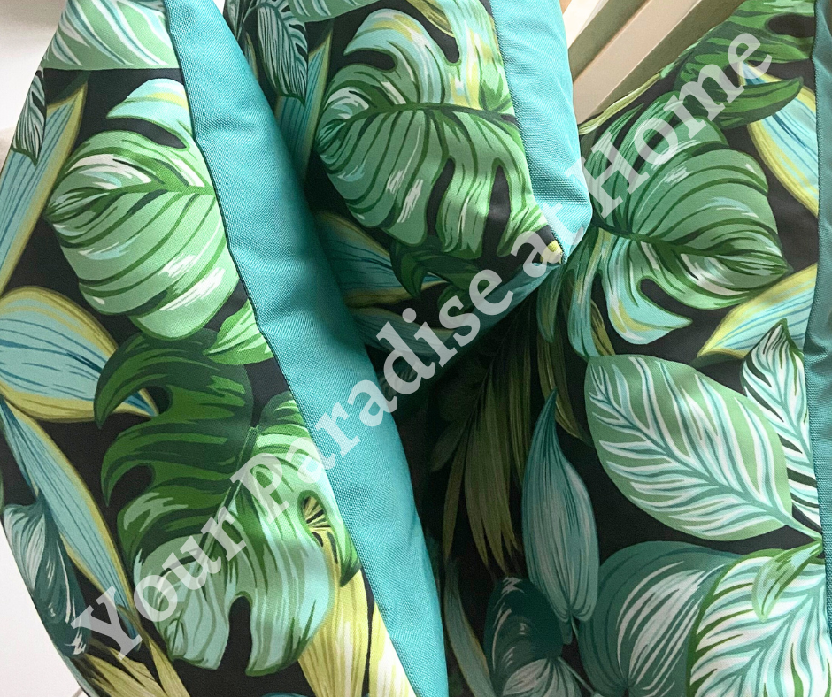 Tropical Leaves Outdoor Cushion Cover
