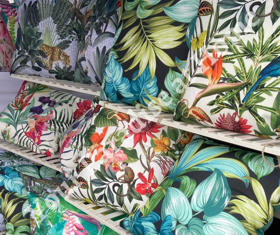 Tropical Leaves Outdoor Cushion Cover