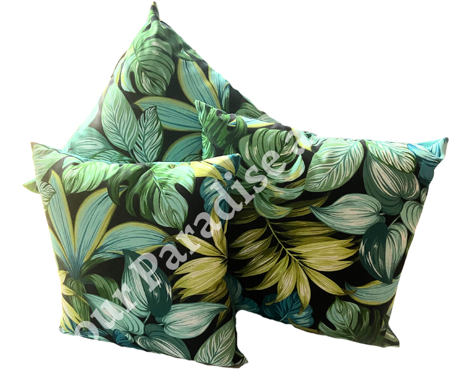 Tropical Leaves Outdoor Cushion Cover