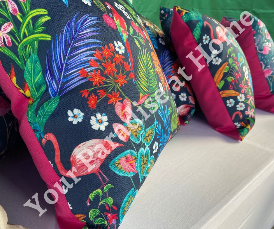 Tropical Island Outdoor Cushion Cover