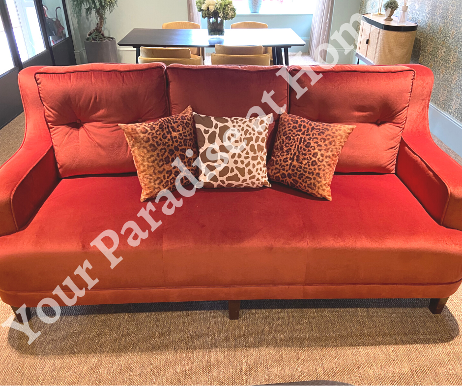 Giraffe Velvet Cushion Cover