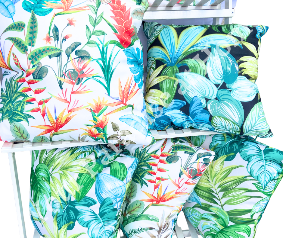 Bird of Paradise Outdoor Cushion Cover