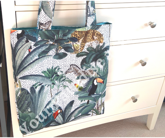 Congo Tote Bag with zipped inside pocket