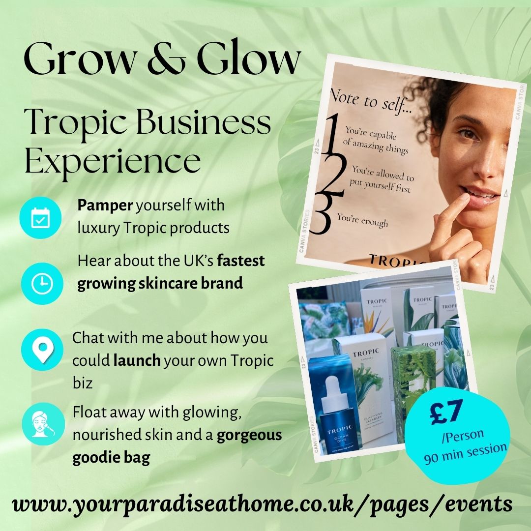 Grow and Glow - The Tropic Business Experience