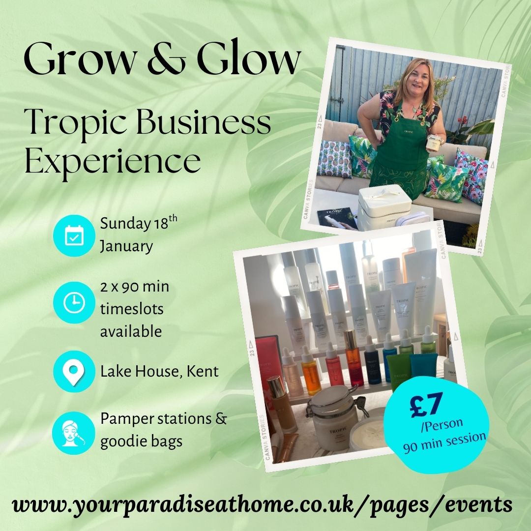 Grow and Glow - The Tropic Business Experience