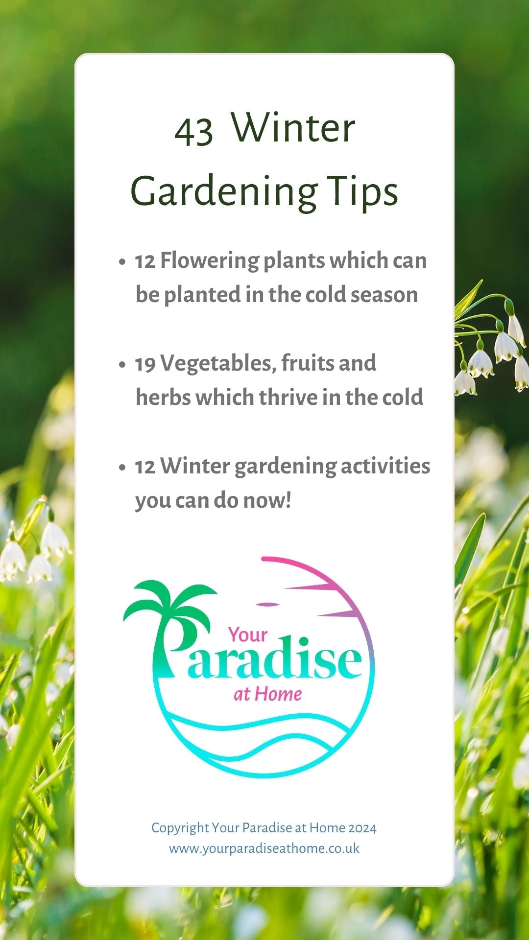 43 Winter Planting Flashcards